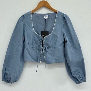 LE LIS Blue Women's Top